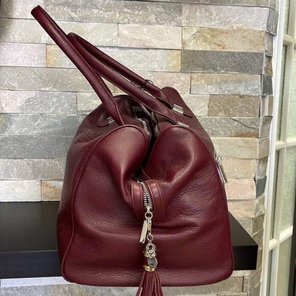 🛍️  Celine Dion Elegy Snake Embossed Leather Satchel - Picture 11 of 13